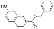 N-CBZ 1,2,3,4-TETRAHYDRO-ISOQUINOLIN-7-OL Struktur