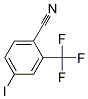 2-(trifluoromethyl)-4-iodo benzonitrile Struktur