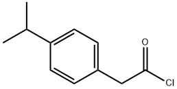 4-Isopropylphenylacetylchloride Struktur