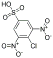 3,5-Dinitro-4-ChloroBenzenesulfonicAcid Struktur