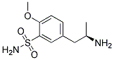 (R)-(-)-5-[(2-Amino-2-Methyl)Ethyl]-2-MethoxyBenzensulfonamide Struktur