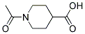 N-Acetyl Piperdine-4-Carboxylic Acid Struktur