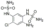 4-Amino-6-Chloro-1,3-Benzene-Disulfamide Struktur