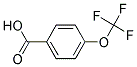 4-(Trifluoromthoxy)benzoic acid Struktur