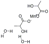 Manganese(II)lactatedihydrate Struktur