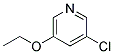 3-CHLORO-5-ETHOXYPYRIDINE Struktur