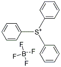 TRIPHENYLSULFONIUM TETRAFLOUROBORATE Struktur