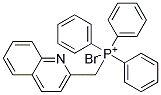 TRIPHENYL(2-QUINOLINYLMETHYL)-PHOSPHONIUM BROMIDE Struktur