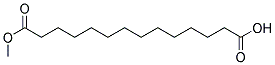 TETRADECANEDIOIC ACID METHYL ESTER Struktur