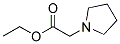 N-PYRROLIDINOACETIC ACID ETHYL ESTER Struktur