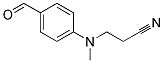 N-MERTHYL-N-CYANOETHYL-4-AMINOBENZALDEHYDE Struktur