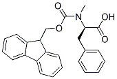 N-FMOC-N-METHYL-D-PHENYLALANINE Struktur