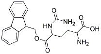 FMOC-D-2-AMINO-5-UREIDO-N-VALERIC ACID Struktur