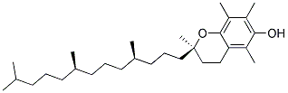 DL-ALPHA-TOCOPHEROL POWDER Struktur