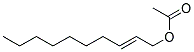 ACETIC ACID TRANS-2-DECENYL ESTER Struktur