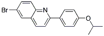 6-BROMO-2-(4-ISOPROPOXY-PHENYL)-QUINOLINE- Struktur