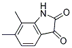 6,7-DIMETHYLINDOLINE-2,3-DIONE Struktur