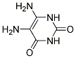 5,6-DIAMINO-1,2,3,4-TETRAHYDROPYRIMIDINE-2,4-DIONE Struktur