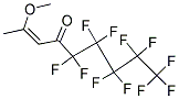 5,5,6,6,7,7,8,8,9,9,9-UNDECAFLUORO-2-METHOXYNON-2-ENE-4-ONE Struktur