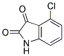 4-CHLOROINDOLINE-2,3-DIONE Struktur