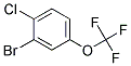 3-BROMO-4-CHLOROTRIFLUOROMETHOXYBENZENE Struktur