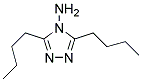 3,5-DIBUTYL-1,2,4-TRIAZOL-4-YLAMINE Struktur