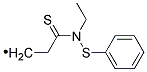 [(N-ETHYL-N-PHENYLDITHIOCARBAMOYL)METHYL] METHYL Struktur