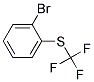 (TRIFLUOROMETHYLTHIO)BROMOBENZENE Struktur