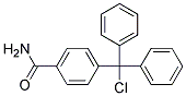 TRIPHENYLCHLOROMETHANE-4-CARBOXAMIDE Struktur