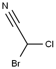 BROMOCHLOROACETONITRILE SOLUTION 100UG/ML IN ACETONE 1ML Struktur