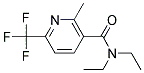 N,N-DIETHYL-2-METHYL-6-(TRIFLUOROMETHYL)NICOTINAMIDE, TECH Struktur