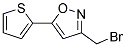 3-(BROMOMETHYL)-5-(2-THIENYL)ISOXAZOLE, 97+% Struktur