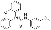 N-(3-METHOXYPHENYL)OXO(DIPHENYL)PHOSPHORANECARBOTHIOAMIDE, TECH Struktur