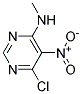 N4-METHYL-6-CHLORO-5-NITROPYRIMIDIN-4-AMINE, TECH Struktur