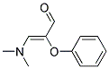 3-(DIMETHYLAMINO)-2-PHENOXYACRYLALDEHYDE, TECH Struktur