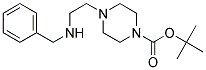 TERT-BUTYL 4-[2-(BENZYLAMINO)ETHYL]TETRAHYDROPYRAZINE-1(2H)-CARBOXYLATE Struktur