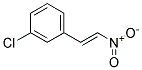 TRANS-3-CHLORO-BETA-NITROSTYREN Struktur