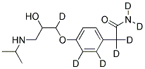 ATENOLOL-D7 Struktur