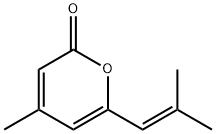 4-METHYL-6-(2-METHYL-1-PROPEN-1-YL)-2H-PYRAN-2-ONE Struktur