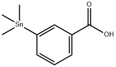 3-TRIMETHYLSTANNYL BENZOIC ACID Struktur