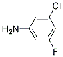 3-CHLORO-5-FLUOROANILIN Struktur