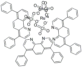 TRIS(BATHOPHENANTHROLINE) RUTHENIUM PERCHLORATE Struktur