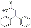 Diphenylmethylthio-Acetic Acid Struktur