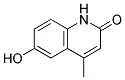 4-Methy-6-Hydroxy-2(1h)-Quinolinone Struktur