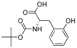 N-Boc-2-Hydroxyphenylalanine Struktur