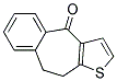 4-Oxo-9,10-Dihydro-4h-Benzo(4,5)Cyclohepta (1,2.B)Thiophene Struktur