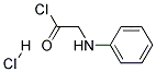 Phenylglycine chloride hydrochloride Struktur