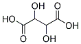 DL-Tartaric acid anhydrous crystals Struktur