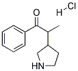 Beta-pyrrolidinyl propiophenone HCL Struktur