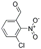 O-nitro chloro benzaldehyde Struktur